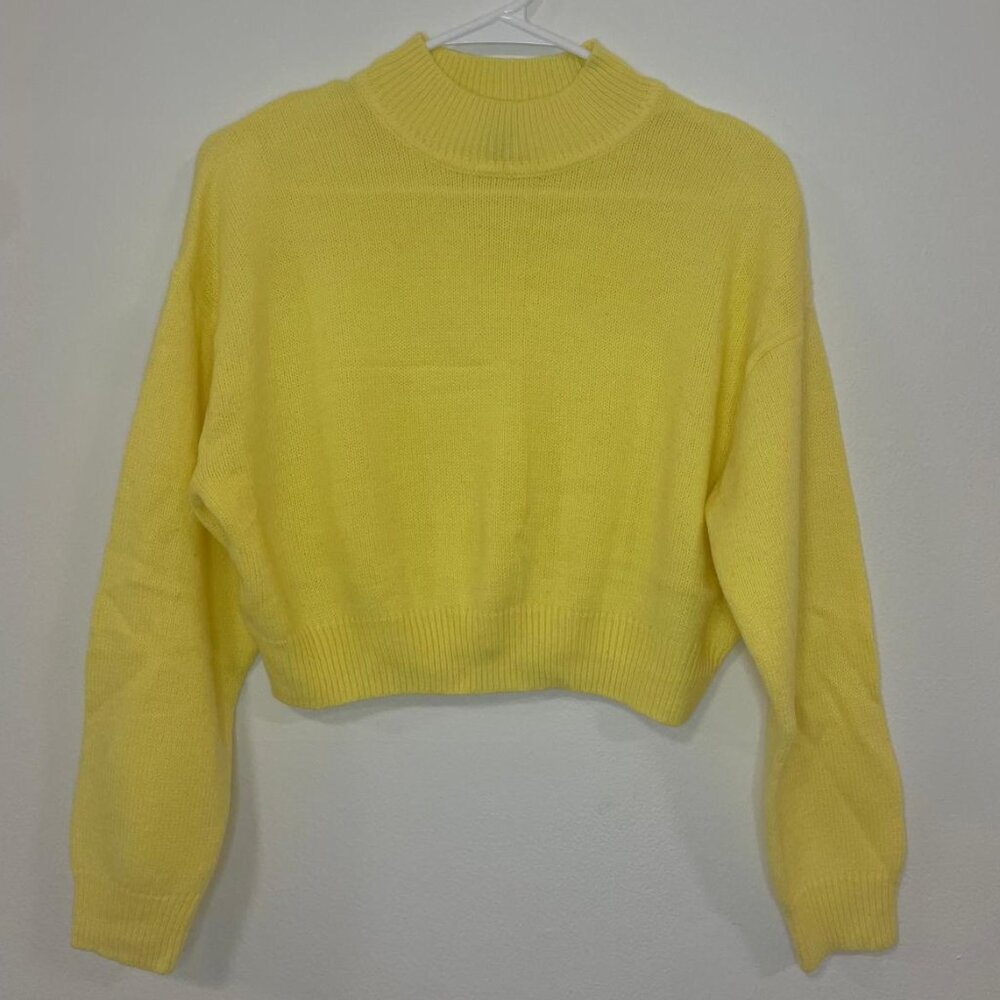 H&M Yellow Sweater XS